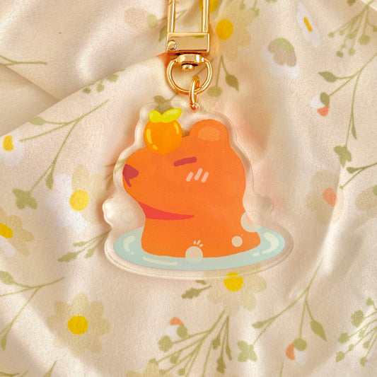 Capybara Keychain - Matchigraphics